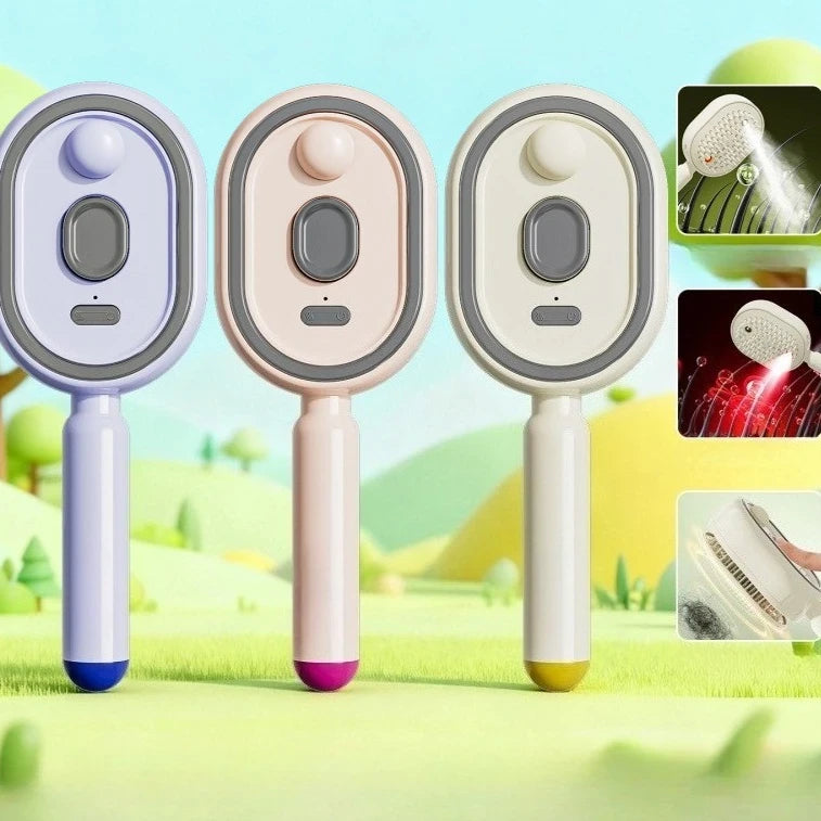 Portable Steam Smoothing Hair Brush