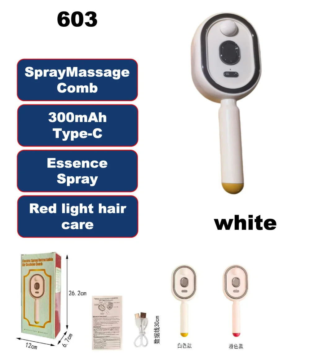Portable Steam Smoothing Hair Brush