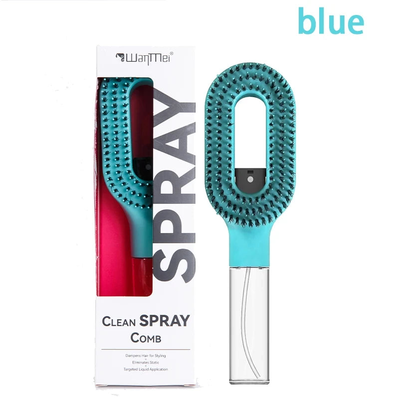 2-in-1 Spray Detangling Hair Brush