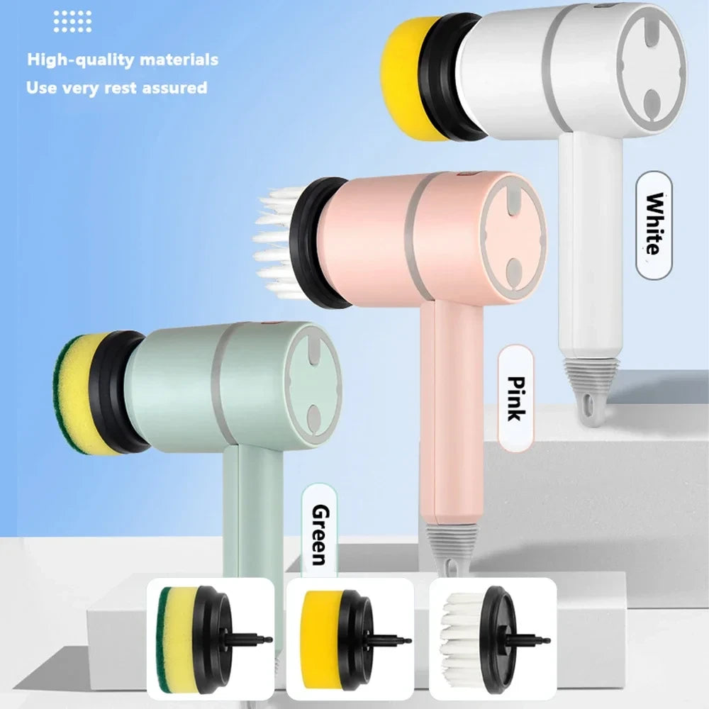 3 in 1 Electric Dish Scrubber