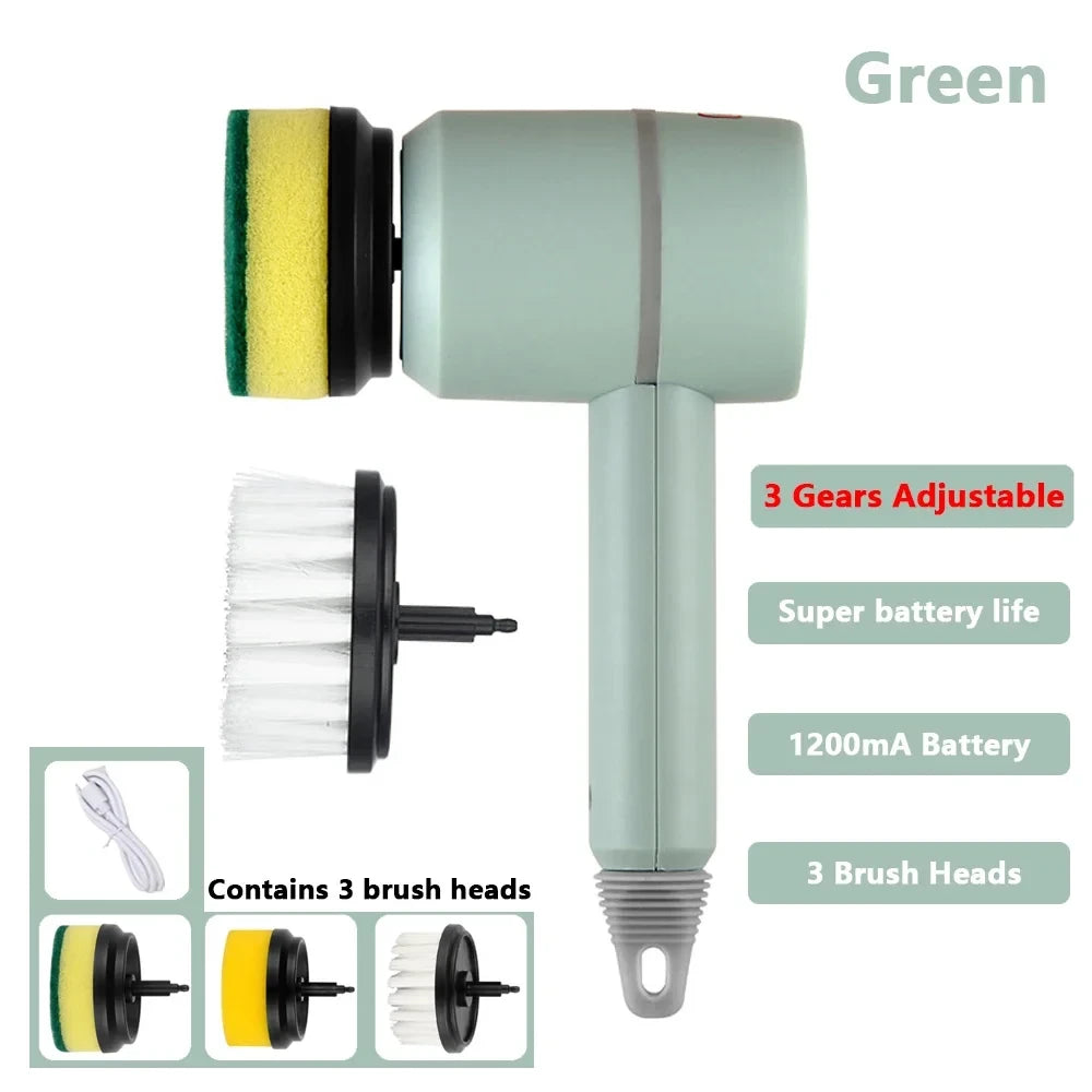 3 in 1 Electric Dish Scrubber