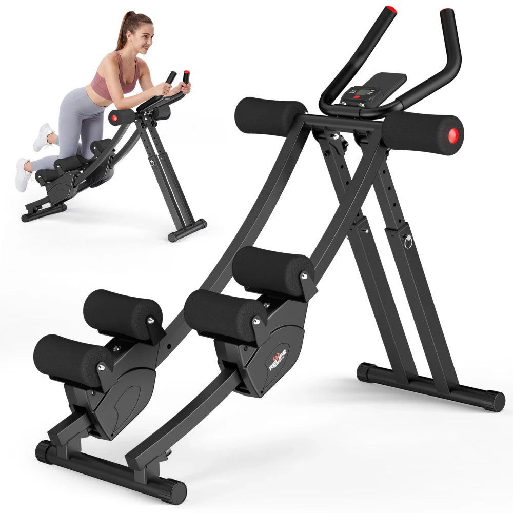 Foldable Dual-Track Ab Machine