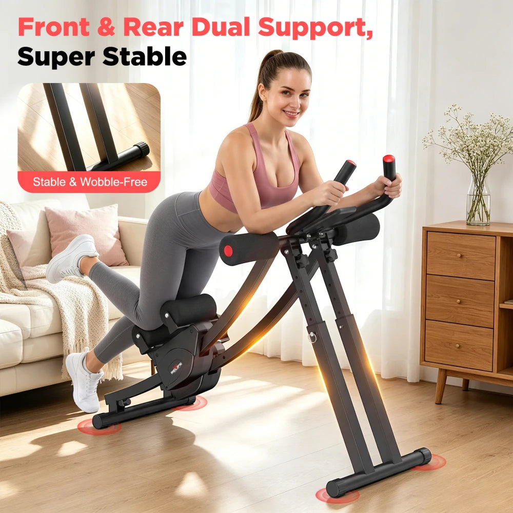 Foldable Dual-Track Ab Machine