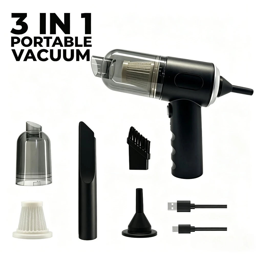 Portable Cordless Mini Vacuum
