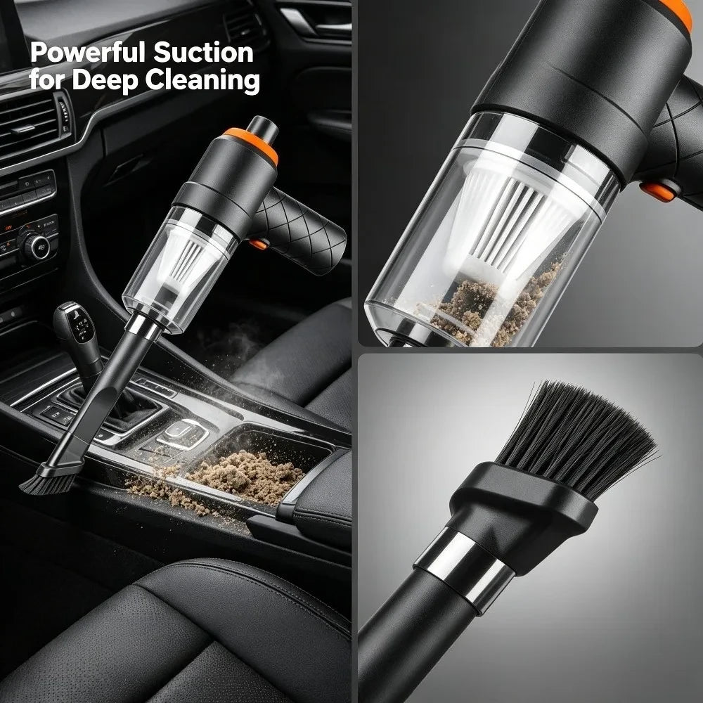 Portable Cordless Mini Vacuum