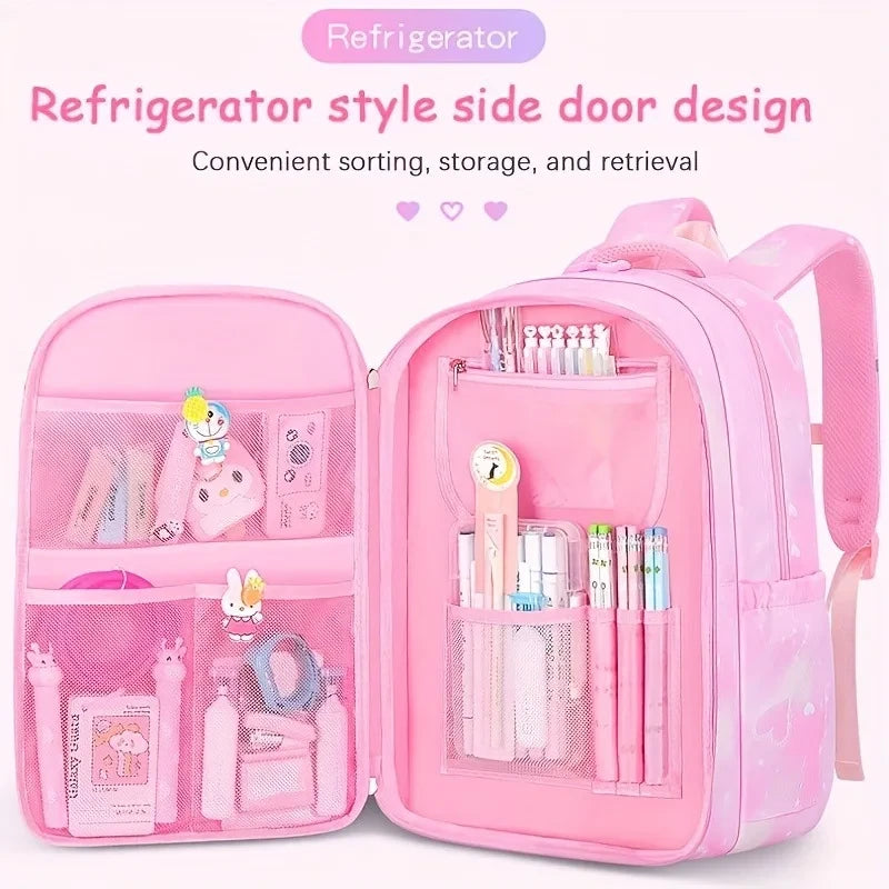 Ergonomic Primary Student Backpack Set