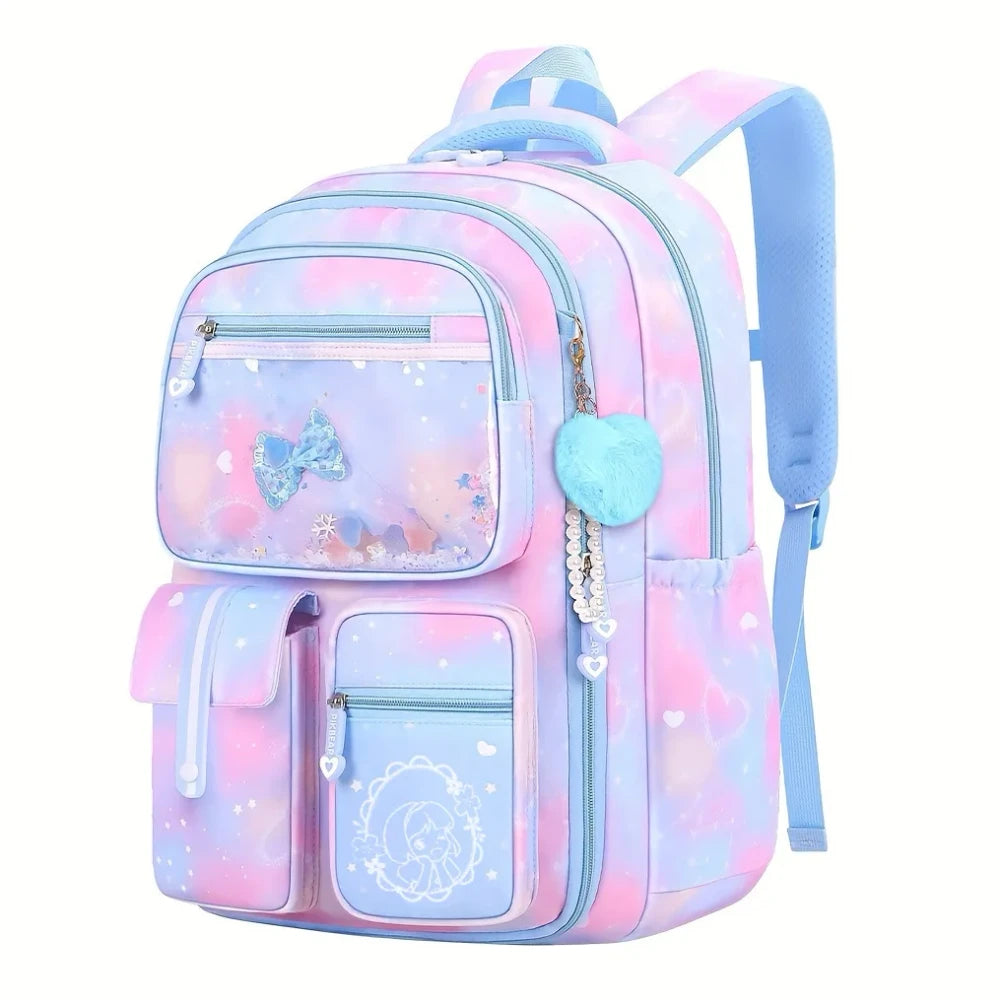 Ergonomic Primary Student Backpack Set