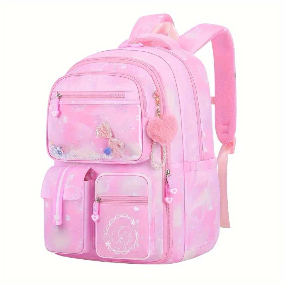 Ergonomic Primary Student Backpack Set