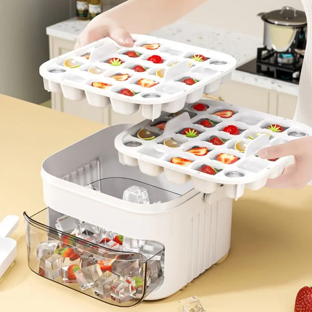 Double Layer Ice Maker