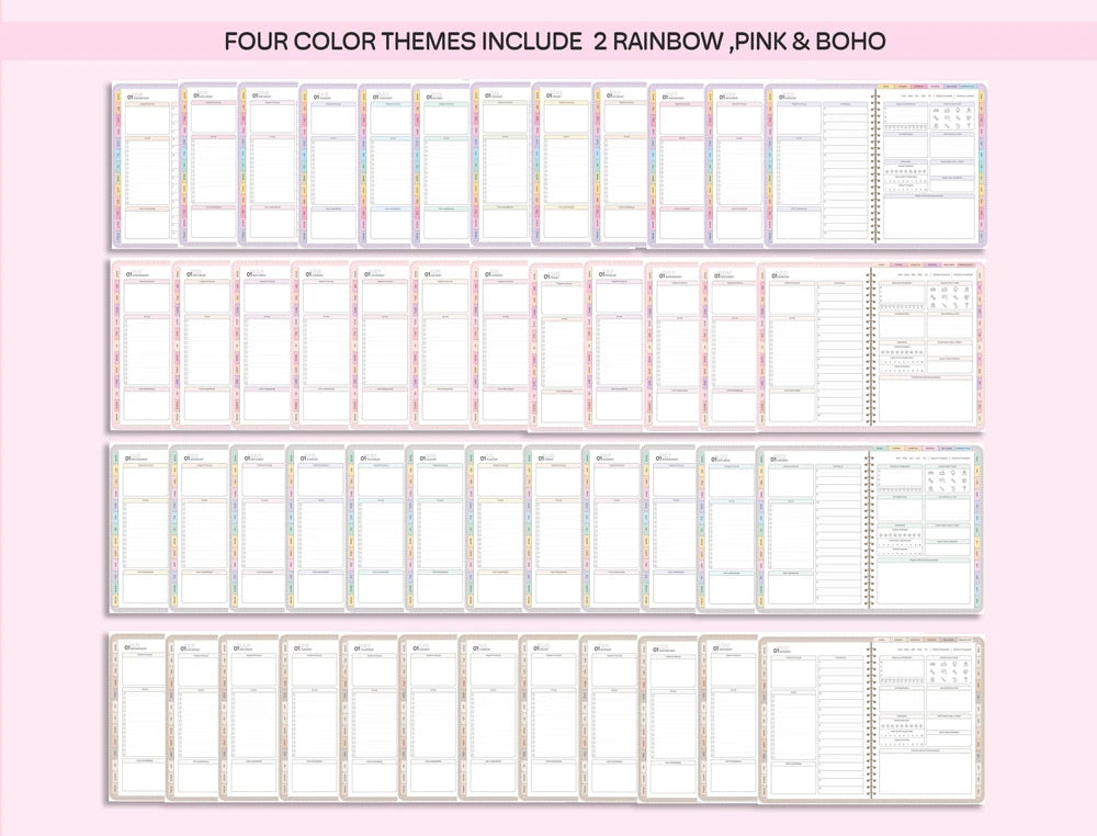 Digital Planner Template