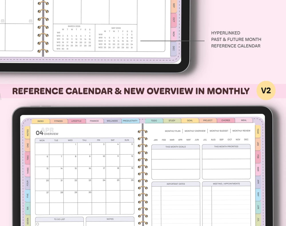 Digital Planner Template