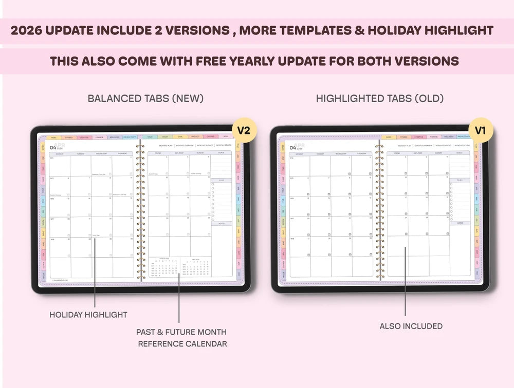 Digital Planner Template