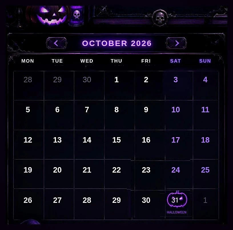 Gothic Interactive Digital Planner