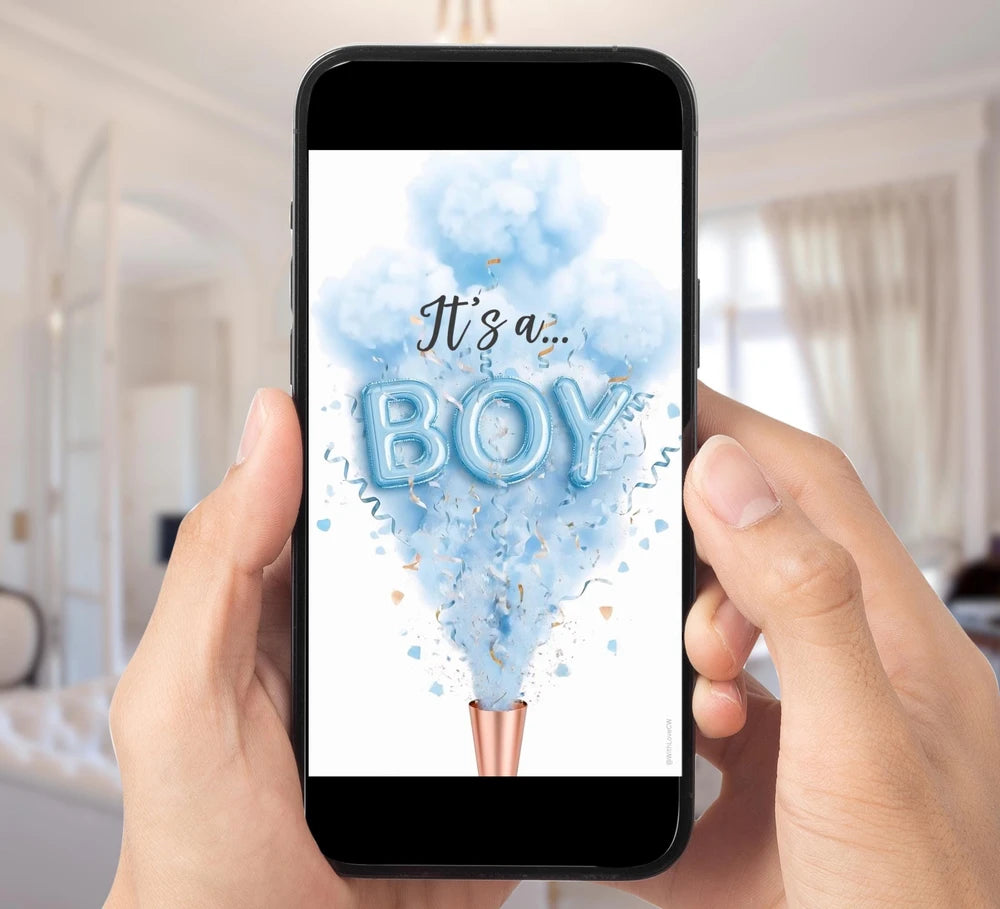 Boy Gender Reveal Video