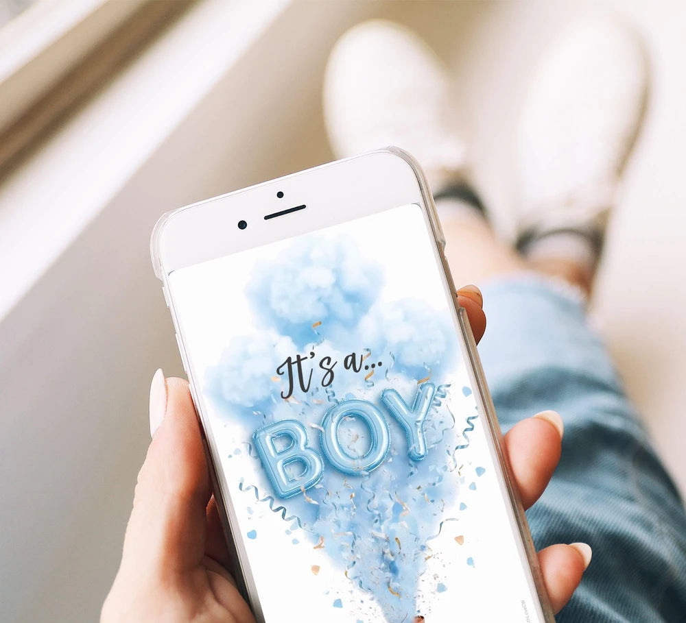Boy Gender Reveal Video