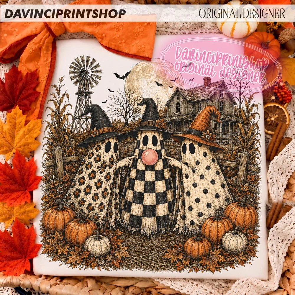 Vintage Halloween PNG Bundle